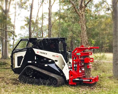 best skid steer tree shear|tree shear attachment for excavator.